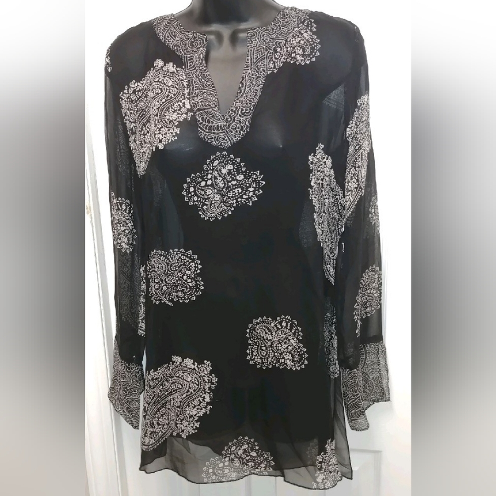 Sunny Leigh silk blouse